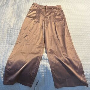 Dusty pink straight legged pants- women’s L